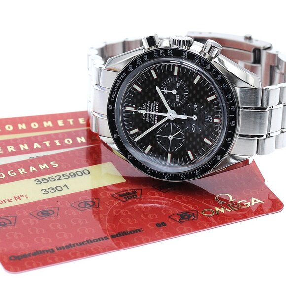 OMEGA Speedmaster Racing 3552.59 Black carbon Dial Automatic Men's Watch_881430 - Picture 1 of 7